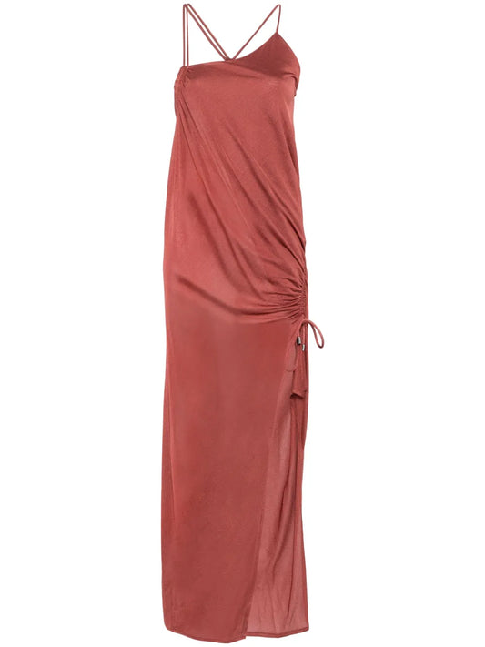 Crepe Maxi Dress