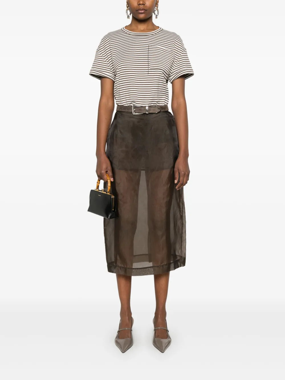 Striped Jersey T-Shirt