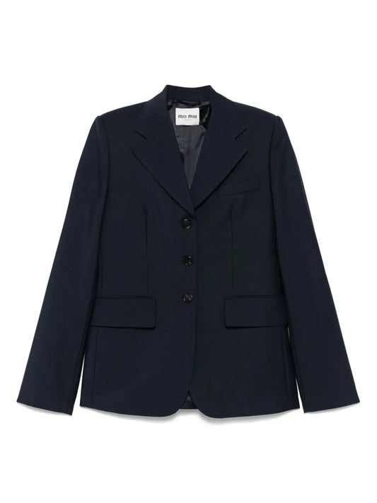 Logo-Appliqué Blazer
