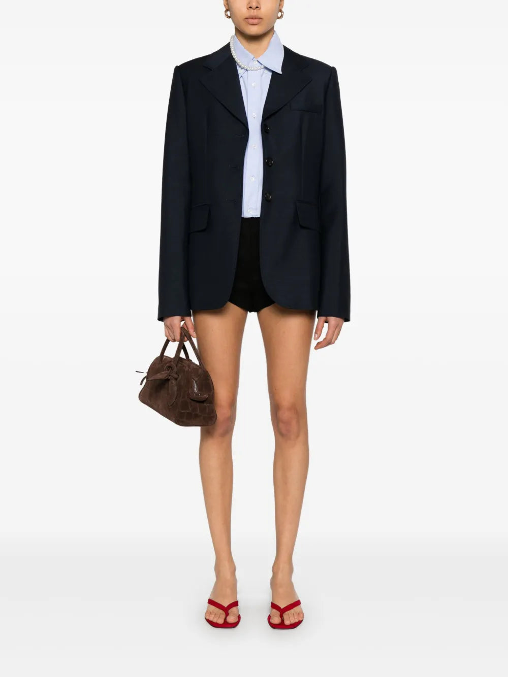 Logo-Appliqué Blazer