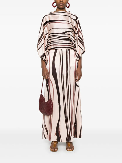 Striped Maxi Dress