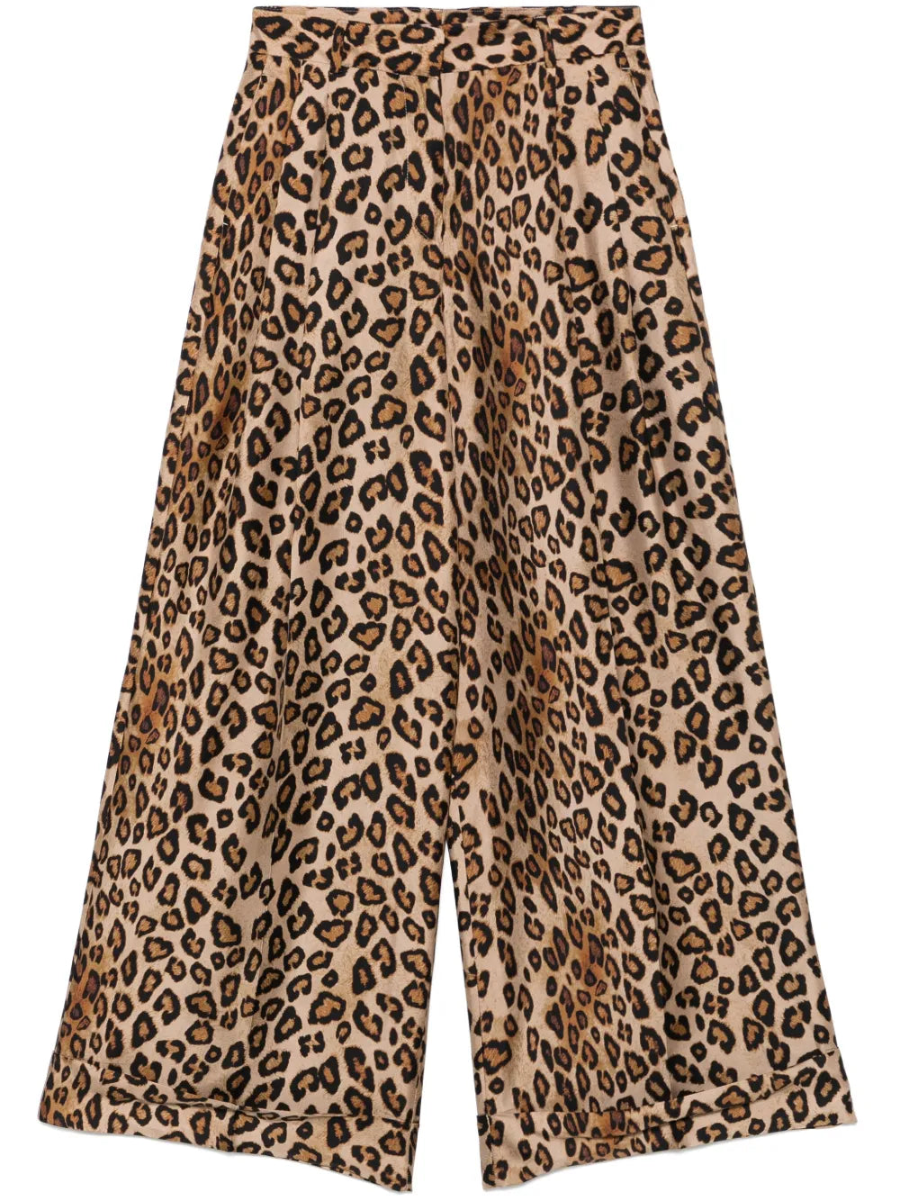 Leopard-Print Trousers