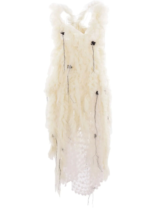 Silk-Blend Dress