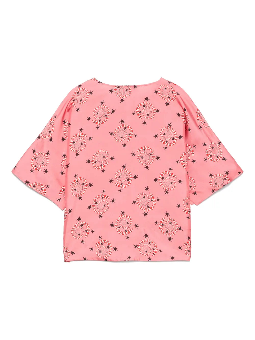 Swirl-Print Top