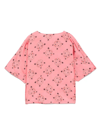 Swirl-Print Top