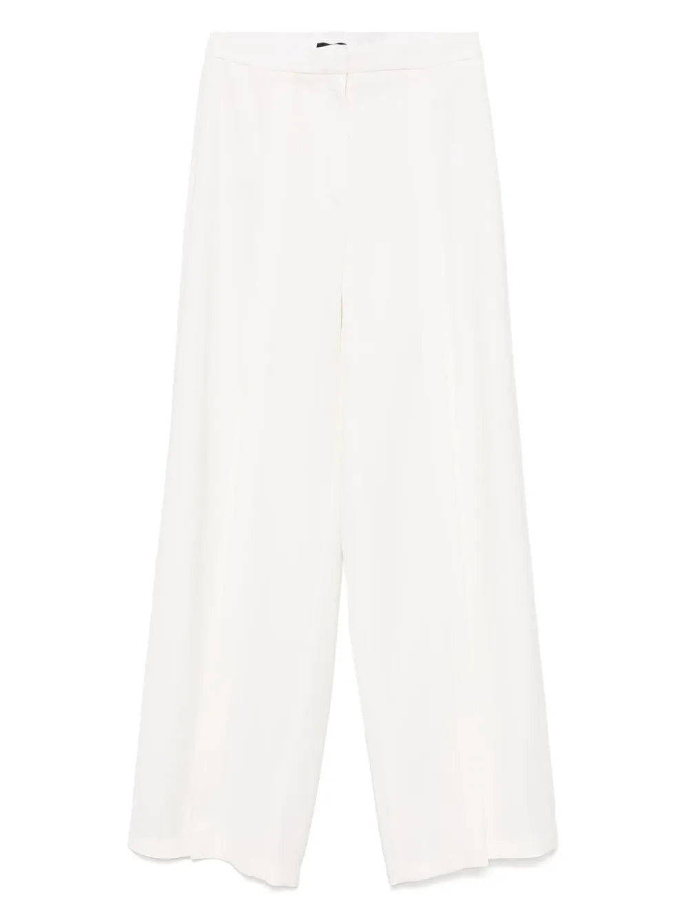 Slit Buckled Palazzo Pants