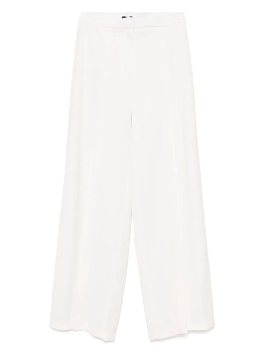 Slit Buckled Palazzo Pants
