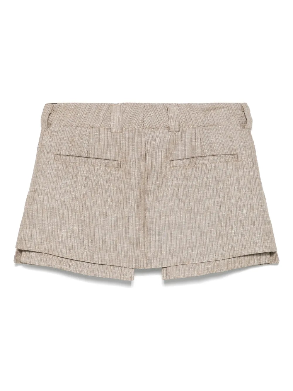 Lurex-Detail Mini Skirt