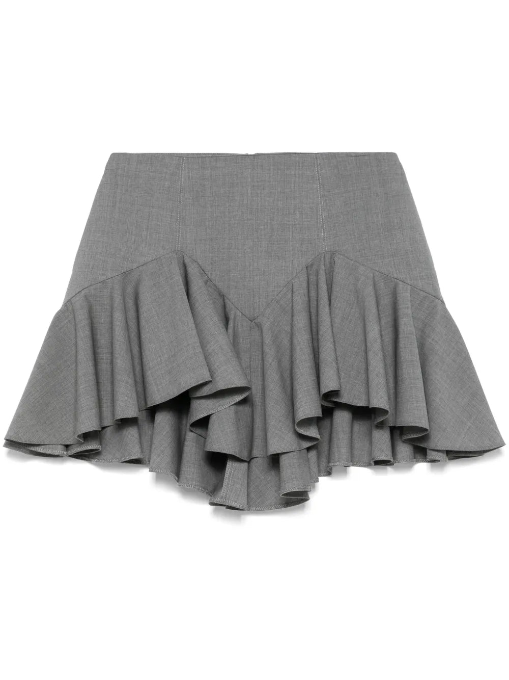 Ruffled Mini Skirt