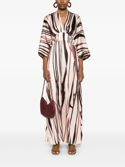 Striped Maxi Dress