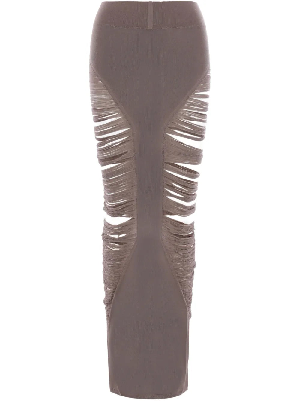 Pillar Fringed Midi Skirt