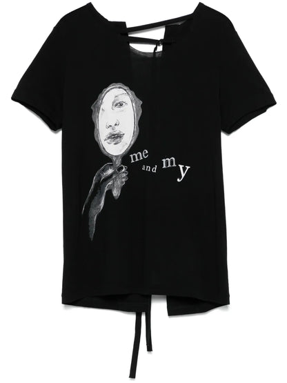 Illustration-Print T-Shirt