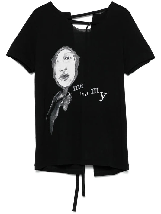 Illustration-Print T-Shirt