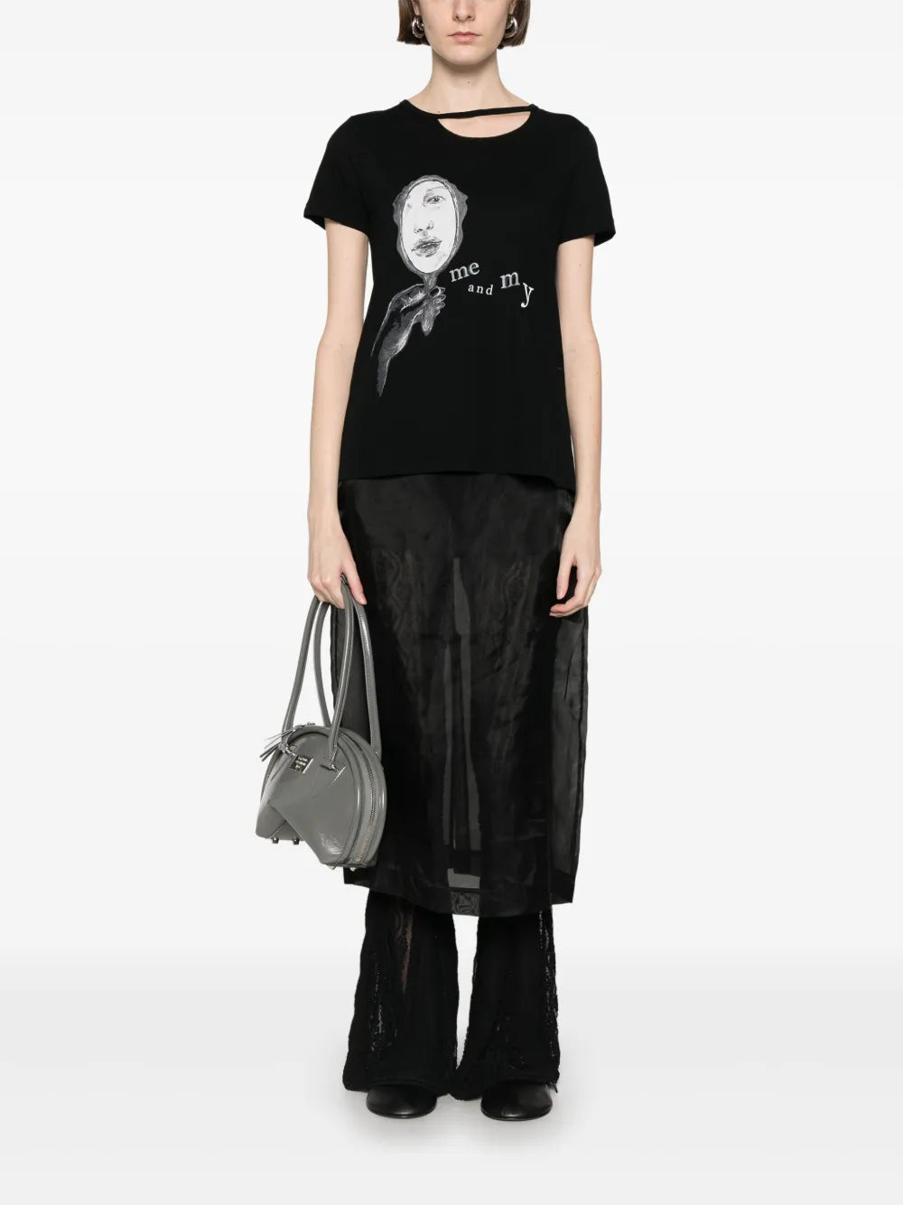 Illustration-Print T-Shirt