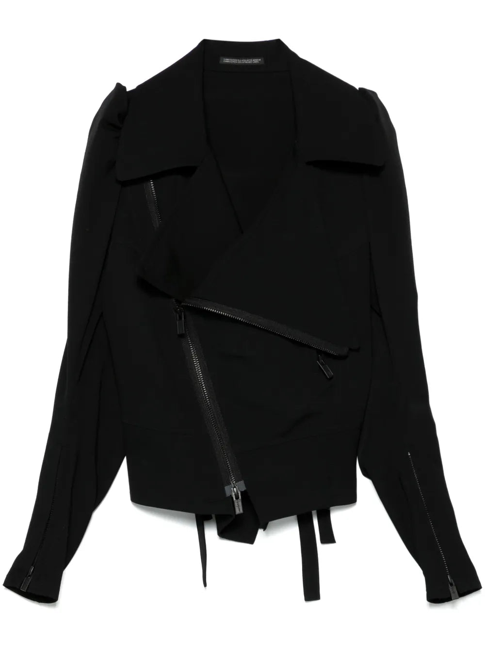 Wool Biker Jacket