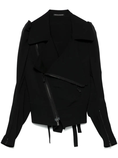 Wool Biker Jacket