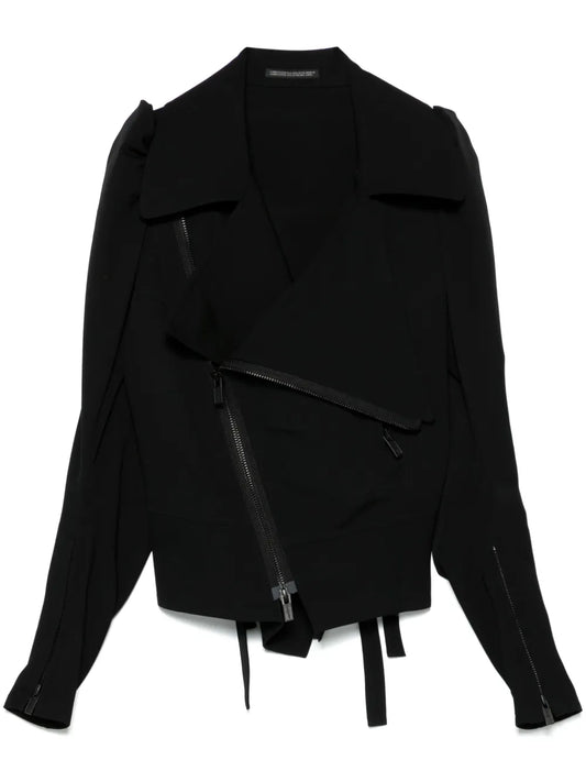Wool Biker Jacket