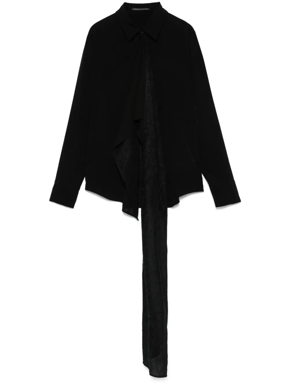 Drape-Panel Shirt