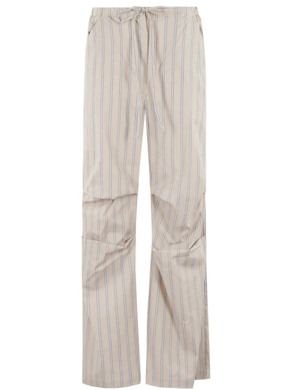 Cotton-Blend Trousers