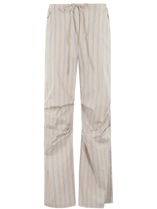 Cotton-Blend Trousers