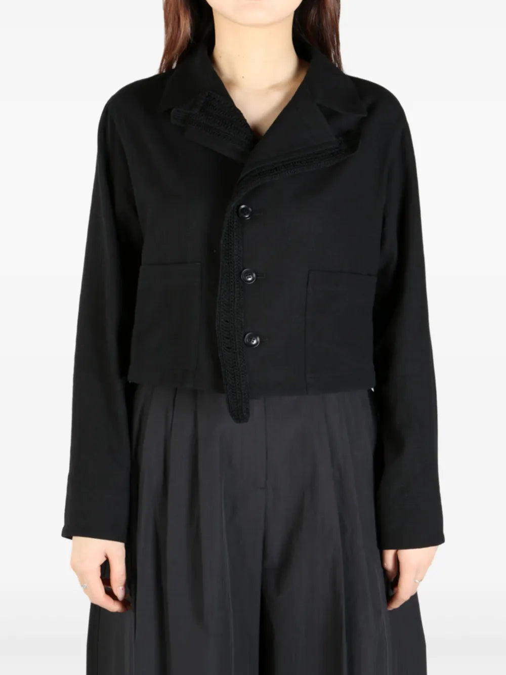 Cropped Shirt Jacket