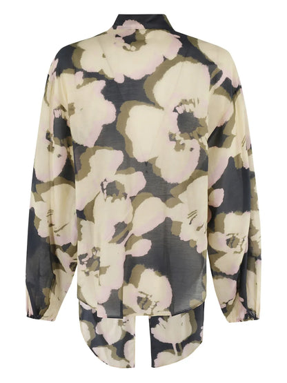 Floral-Print Shirt