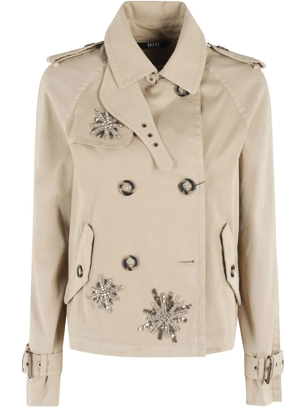 Rhinestone-Embellished Jacket