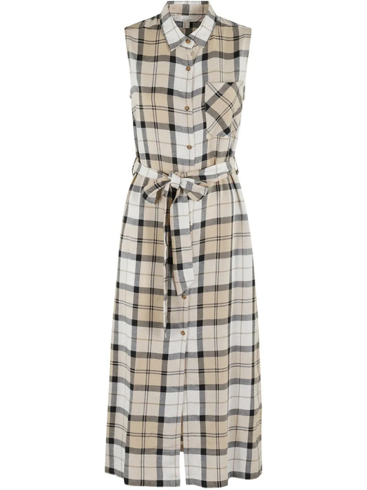 Checked Shirt Dress