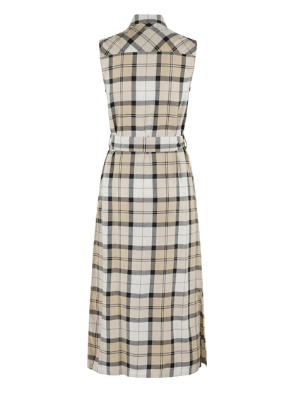 Checked Shirt Dress