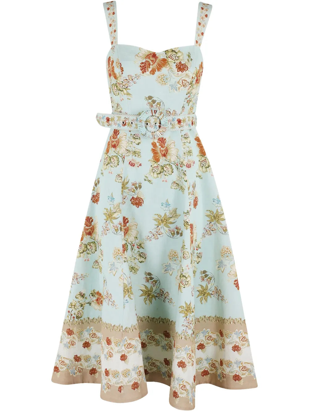 Belted Midi Dress