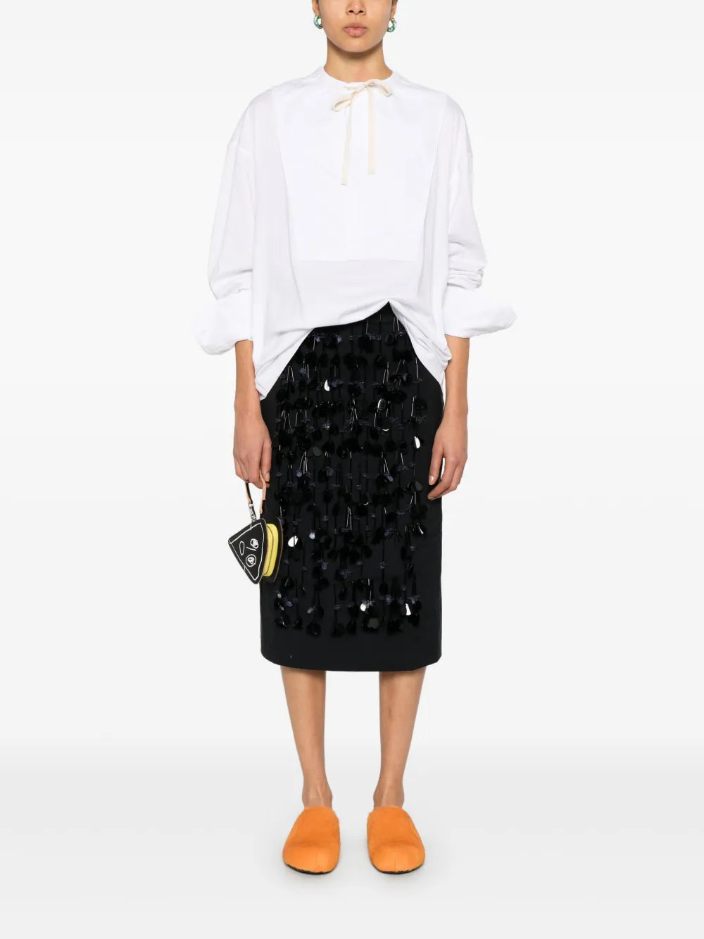 Drawstring-Neck Top