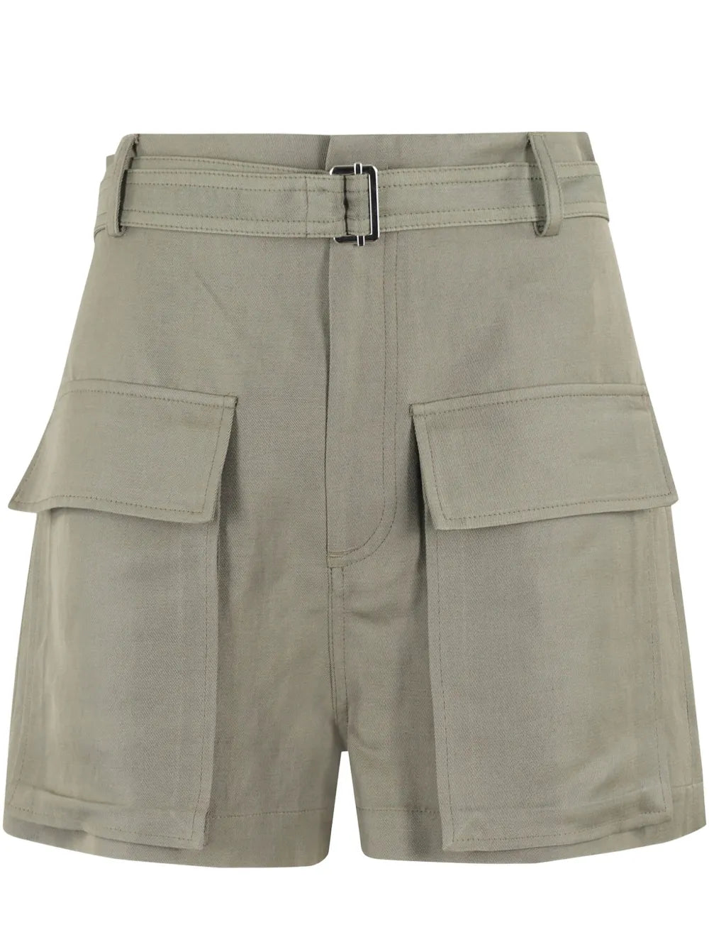 Belted Waist Shorts
