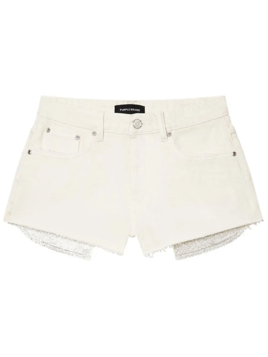 Rhinestone Denim Shorts