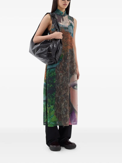 Veronique-Print Midi Dress