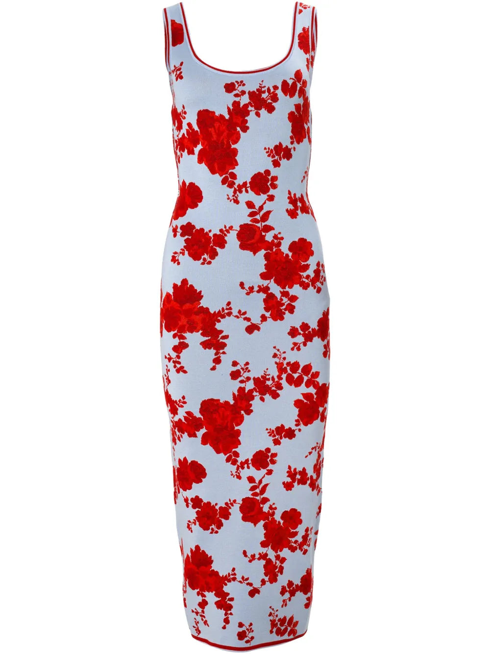 Floral Jacquard Dress