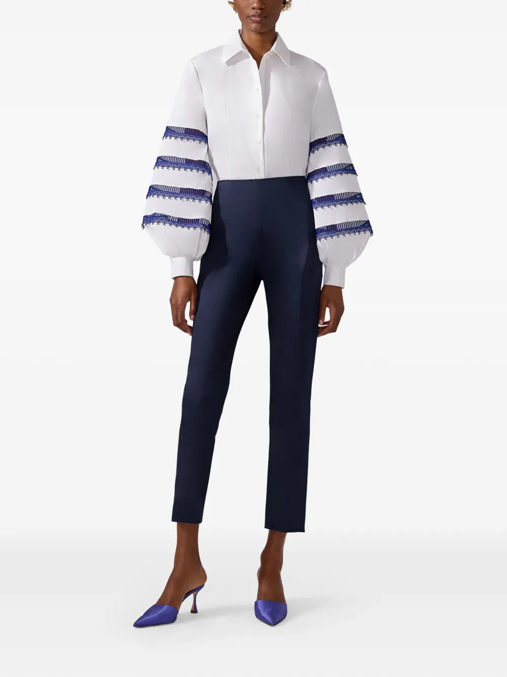Lace-Trim Shirt