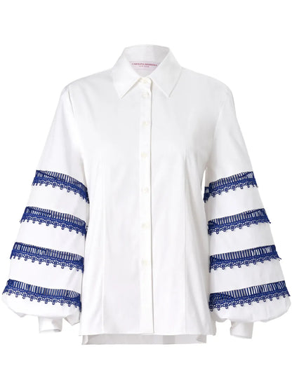 Lace-Trim Shirt