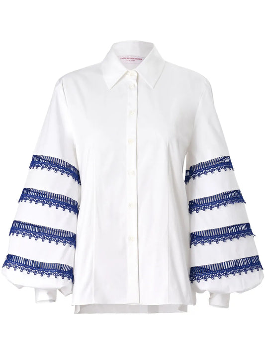 Lace-Trim Shirt