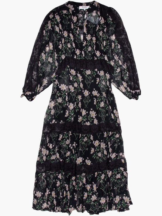 Tiered Midi Dress