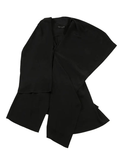 Draped Long Vest