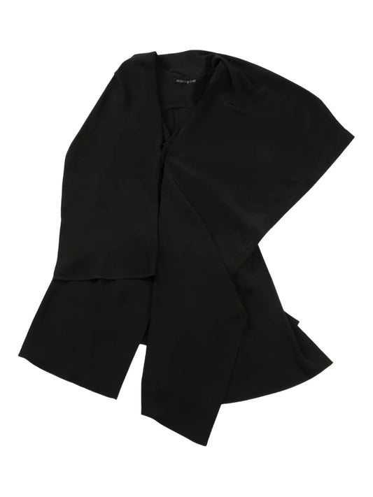 Draped Long Vest