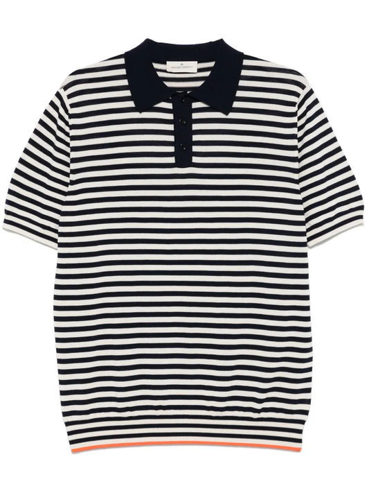 Striped Polo Top