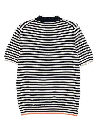 Striped Polo Top