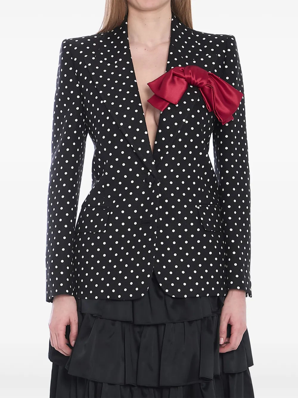 Plusdepois-Print Jacket