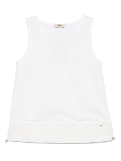 Crochet-Panel Vest