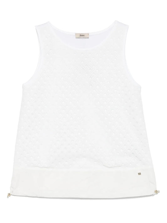 Crochet-Panel Vest