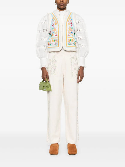 Alex Straight-Leg Trousers