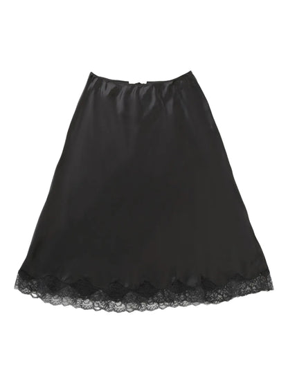 Lace-Trim Skirt