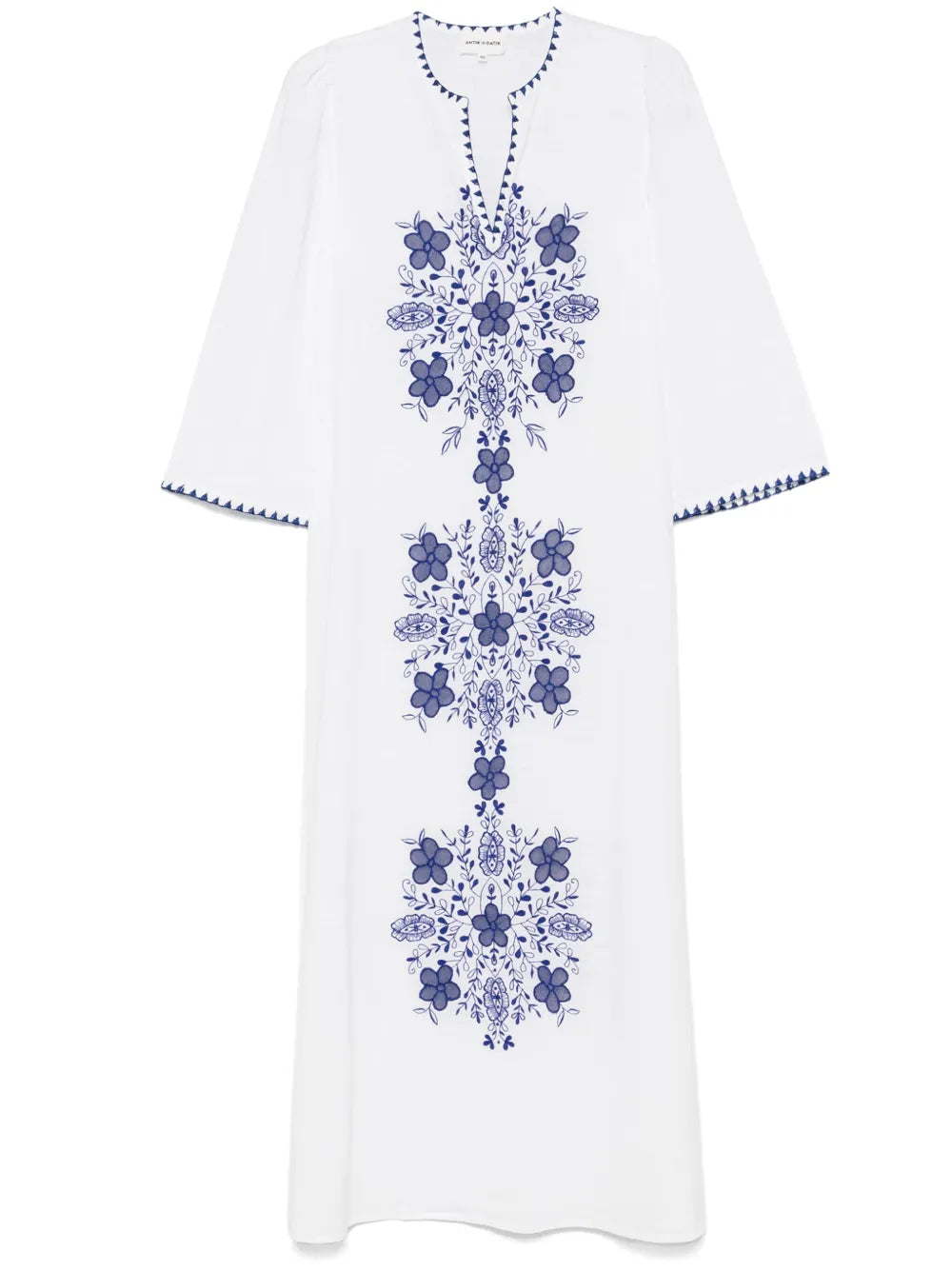 Vahani-Embroidered Midi Dress