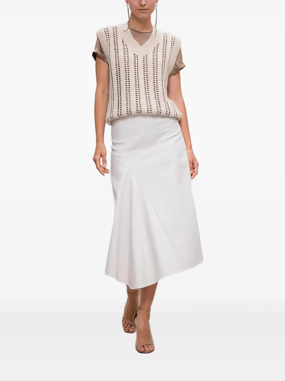 Silk-Blend Blouse
